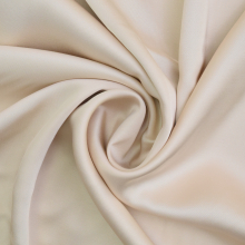 gebroken wit | Viscose satijn Ellen, gebroken wit