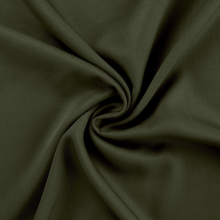 leger | Viscose twill, legergroen
