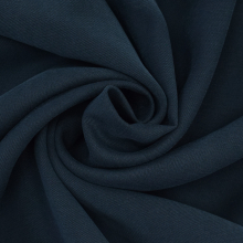 bleu foncé | Tissu viscose sergé twill, bleu foncé