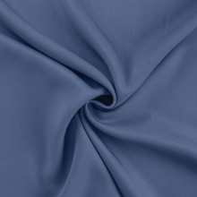 jeansblauw | Viscose twill, jeansblauw
