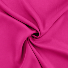 fuchsia | Viscose twill, lichtfuchsia