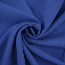 bleu royal | Tissu viscose sergé twill, bleu royal