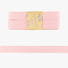 rose clair | Biais couture jersey viscose 3m rose clair