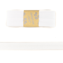 blanc | Biais couture jersey viscose 3m blanc