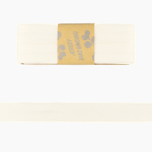 blanc cassé | Biais couture jersey viscose 3m blanc cassé