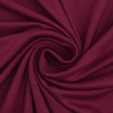bordeauxrood | Viscose jersey bordeauxrood