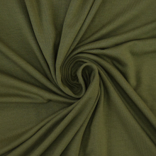olijfgroen | Viscose jersey olijfgroen