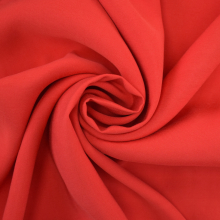 rood | Viscose stof Sandwashed, rood