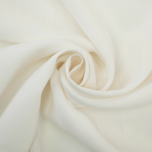 gebroken wit | Viscose stof Sandwashed, gebroken wit