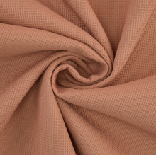 beige rose millennial | Tissu nid d’abeille gaufré mini, beige rose millennial