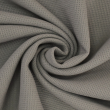 gris foncé | Tissu nid d’abeille gaufré mini, gris foncé