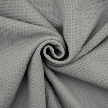gris clair | Tissu nid d’abeille gaufré mini, gris clair