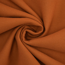 terracotta | Tissu nid d’abeille gaufré mini, terracotta