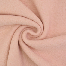 abricot | Tissu loden id. laine bouillie, abricot