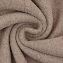 taupe | Walkloden gemêleerd, taupe