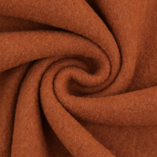 terracotta | Walkloden gemêleerd, terracotta