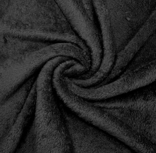 noir | Tissu polaire doux Wellness, noir
