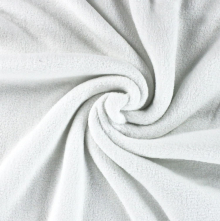 blanc | Tissu polaire doux Wellness, blanc