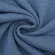 middenblauw | Wintersweat gemêleerd, helderblauw