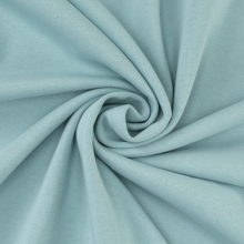 bleu pastel | Tissu sweat molleton uni, bleu pastel