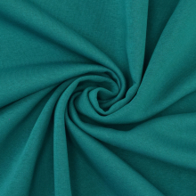 bleu pétrole | Tissu sweat molleton uni, pétrole