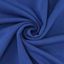 bleu royal | Tissu sweat molleton uni, bleu royal