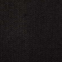 black | Woll Bouclé Zick Zack, schwarz