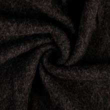 anthracite | Tissu laine vierge uni, anthracite