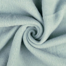 menthe foncée | Tissu laine vierge uni, menthe foncé