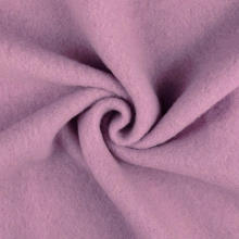 lilas | Tissu laine vierge uni, lilas