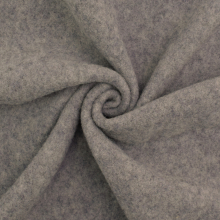 gris | Tissu laine vierge uni, gris