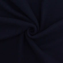 bleu foncé | Tissu laine vierge, bleu marine