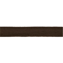 marron foncé | Ruban laine 28mm, marron foncé