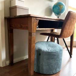 Coudre le pouf de salon CHILLMA