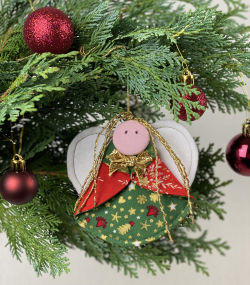 Coudre un ange de Noël
