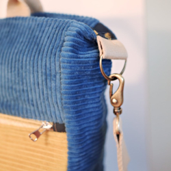 Coudre le sac Courtney velours côtelé