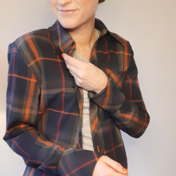 Houthakkersblouse voor dames