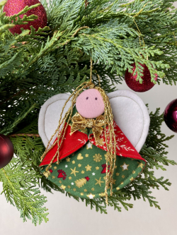 Coudre un ange de Noël