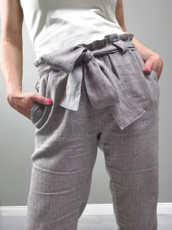 Coudre le pantalon paper bag LIA