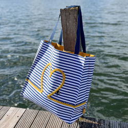 Coudre un sac de plage maritime