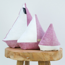 Coudre un bateau en tissu