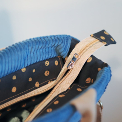 Coudre le sac Courtney velours côtelé
