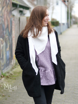 Coudre un foulard avec ourlet double