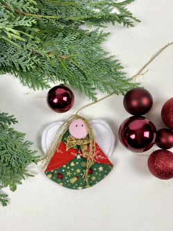 Coudre un ange de Noël