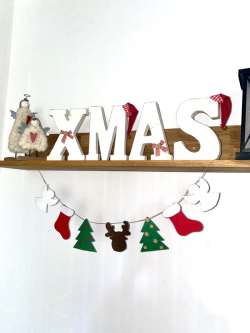 Vilten kerstslinger