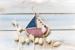 Schiffchen-Girlande