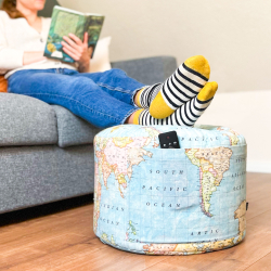Coudre le pouf de salon CHILLMA