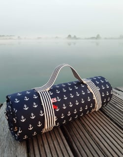 Coudre une couverture pique nique