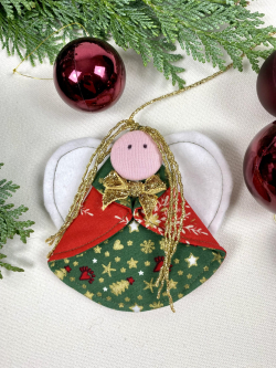 Coudre un ange de Noël