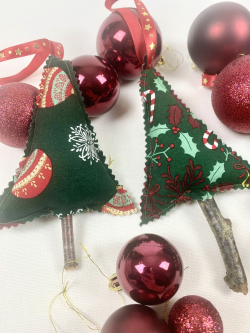 Weihnachtsbaumanhänger basteln